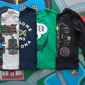 🍕Bundle 3-T long sleeves 🍕